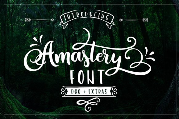 Amastery: The Perfect Font Duo for Creative Designers
