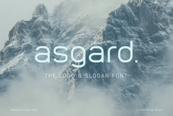 Asgard: A Modern Sans-Serif for Elegant Design