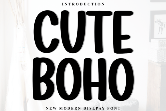 Cute Boho: A Font with Soft, Unique Character