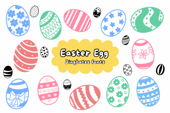Easter Egg: A Charming Typeface for Creative Projects