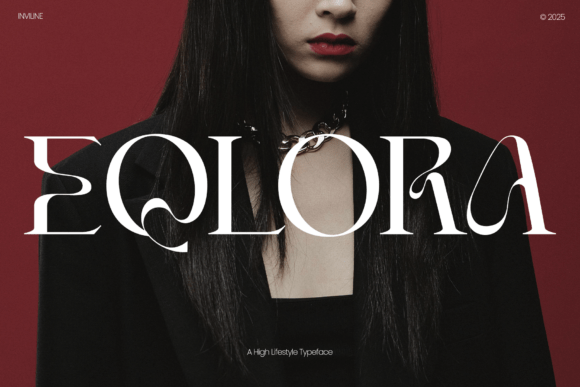 Eqlora: A High-Contrast Serif for Sophisticated Branding