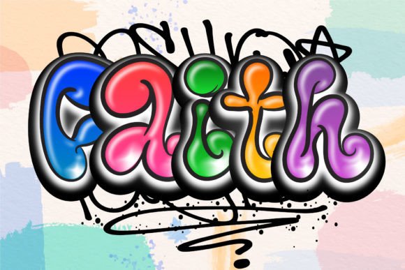 Faith: Unlock Urban Creativity with This Modern Color Font