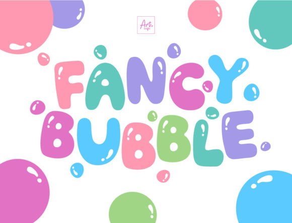 Fancy Bubble: A Font for Joyful Creations