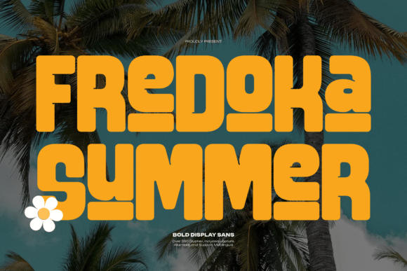 Fredoka Summer: A Bold and Playful Display Font
