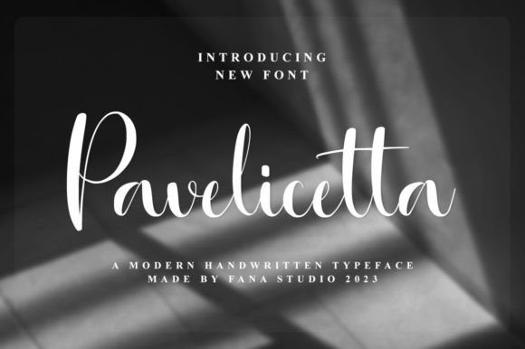 Pavelicetta: A Stylish Script for Modern Design