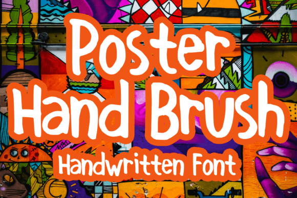 Poster Hand Brush: Playful Handwritten Marker Font