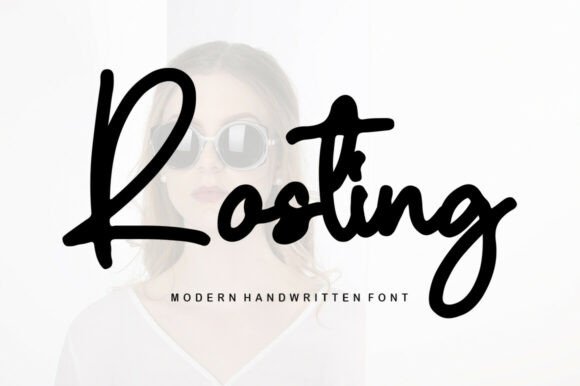 Rosting: A Stylish Handwritten Font for Elegant Designs
