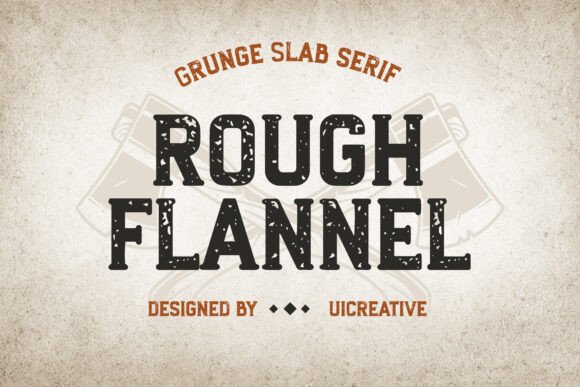 Rough Flannel: A Stylish Slab Serif for Modern Design