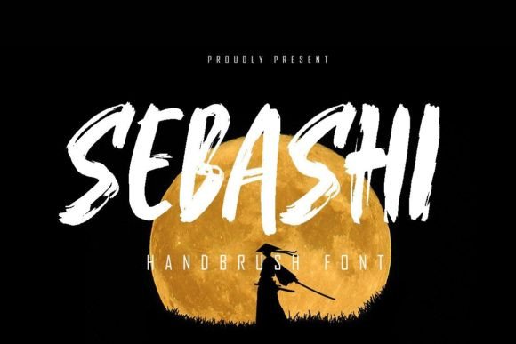 Sebashi: A Brush Font for Authentic Design
